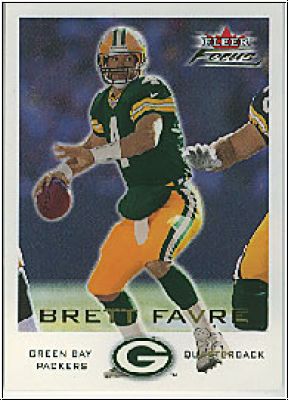 NFL 2000 Fleer Focus - No 64 - Brett Favre