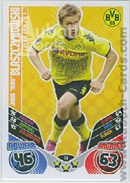 Soccer 2011/12 Topps Match Attax - No 64 - Blaszczykowski