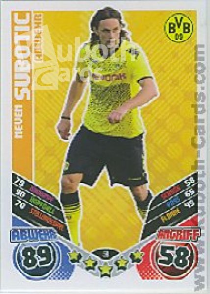 Soccer 2011/12 Topps Match Attax - No 59 - Neven Subotic