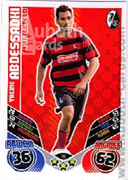 Soccer 2011/12 Topps Match Attax - No 79 - Yacine Abdessadki