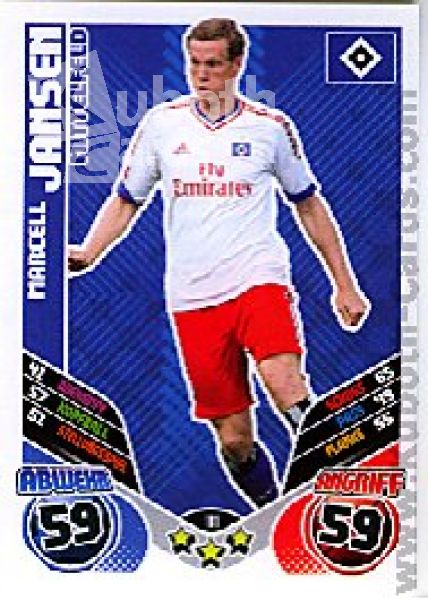 Soccer 2011/12 Topps Match Attax - No 101 - Marcell Jansen