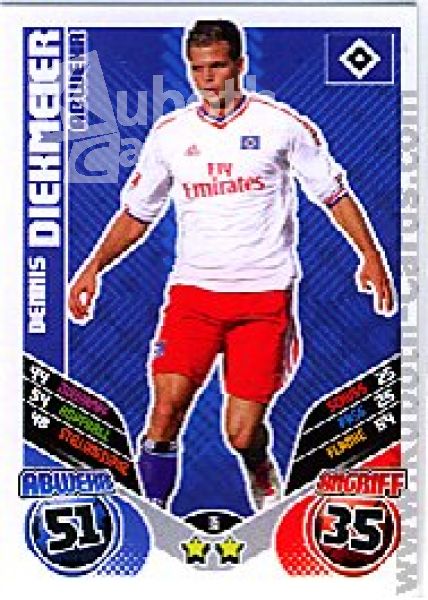 Soccer 2011/12 Topps Match Attax - No 95 - Dennis Diekmeier