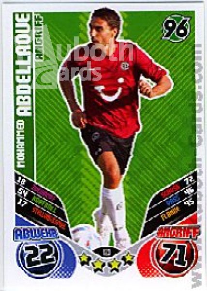 Soccer 2011/12 Topps Match Attax - No 123 - M. Abdellaoue