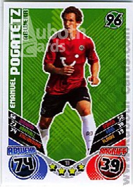 Soccer 2011/12 Topps Match Attax - No 110 - Emanuel Pogatetz