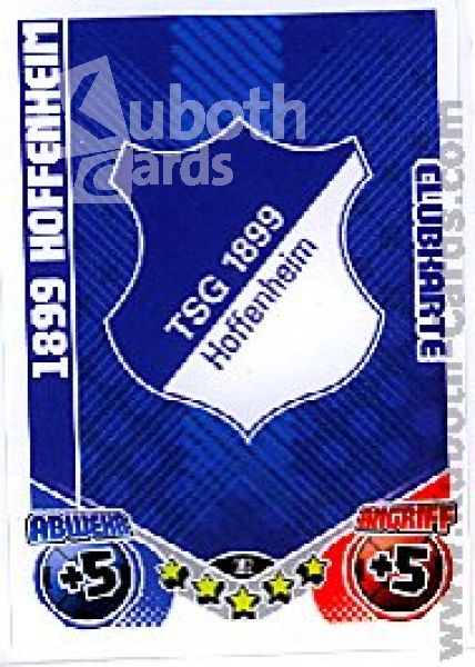 Soccer 2011/12 Topps Match Attax - No 392 - Logo Hoffenheim