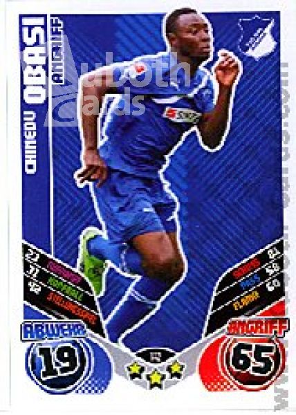 Soccer 2011/12 Topps Match Attax - No 142 - Cinnedu Obasi