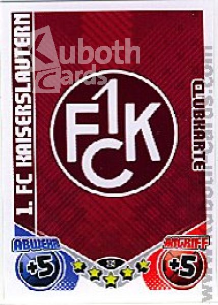 Soccer 2011/12 Topps Match Attax - No 393 - Logo K'lautern