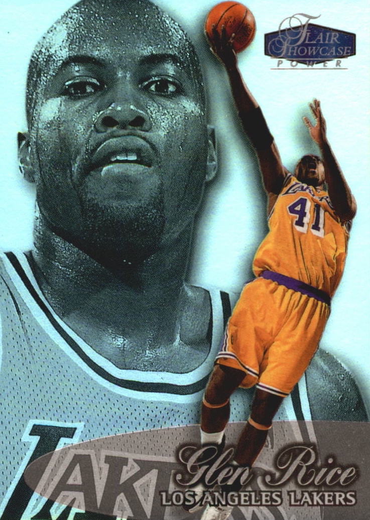 NBA 1998 / 99 Flair Showcase Row 3 - No 47 - Glen Rice
