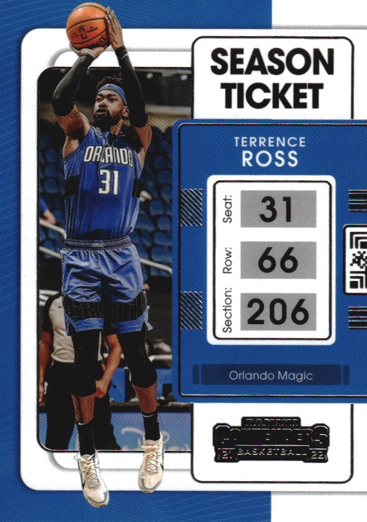 NBA 2021-22 Panini Contenders - No 47 - Terrence Ross