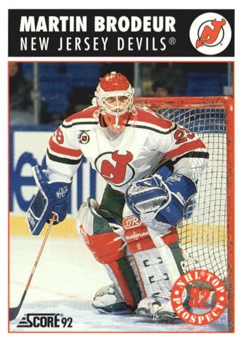 NHL 1992 / 93 Score - No 480 - Martin Brodeur