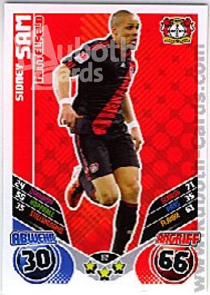 Soccer 2011/12 Topps Match Attax - No 192 - Sidney Sam