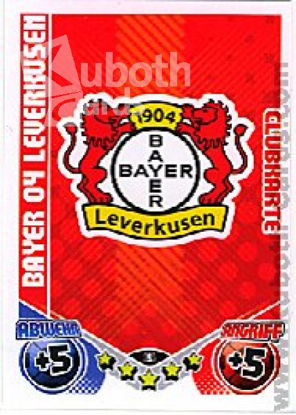 Soccer 2011/12 Topps Match Attax - No 395 - Logo Leverkusen