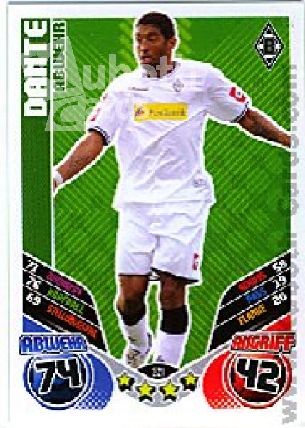 Soccer 2011/12 Topps Match Attax - No 221 - Dante