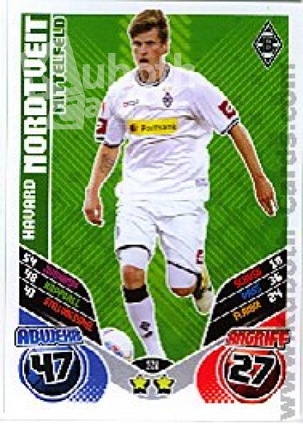 Soccer 2011/12 Topps Match Attax - No 224 - Havard Nordtveit