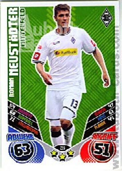 Soccer 2011/12 Topps Match Attax - No 228 - R. Neustädter