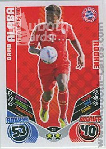 Soccer 2011/12 Topps Match Attax - No 241 - David Alaba