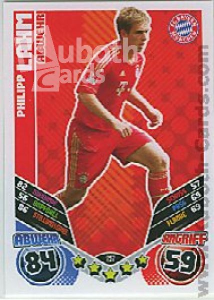 Soccer 2011/12 Topps Match Attax - No 237 - Philipp Lahm