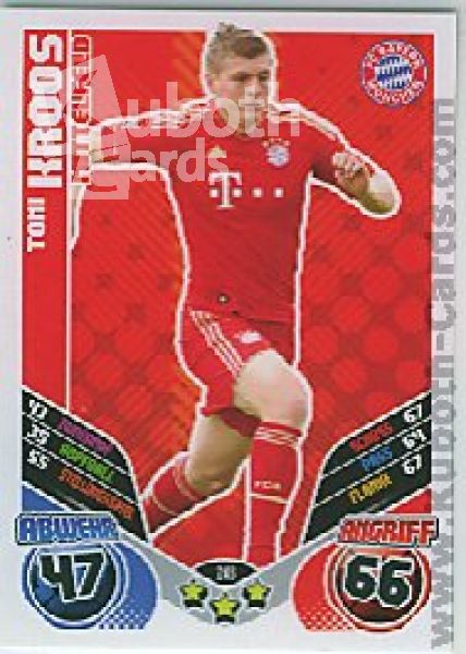 Soccer 2011/12 Topps Match Attax - No 248 - Toni Kroos