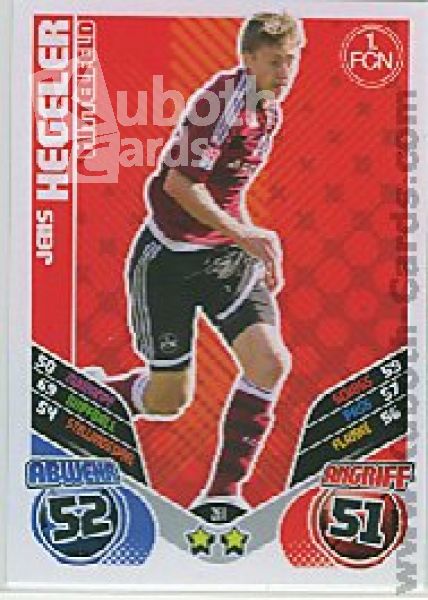 Soccer 2011/12 Topps Match Attax - No 261 - Jens Hegeler