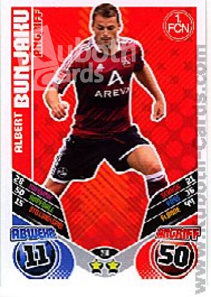 Soccer 2011/12 Topps Match Attax - No 268 - Albert Bunjaku