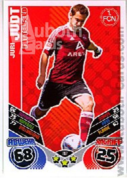 Soccer 2011/12 Topps Match Attax - No 262 - Juri Judt