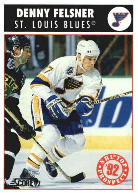 NHL 1992 / 93 Score - No 481 - Denny Felsner