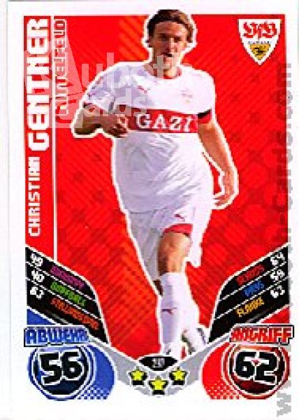 Fussball 2011 / 12 Topps Match Attax - No 297 - C. Gentner