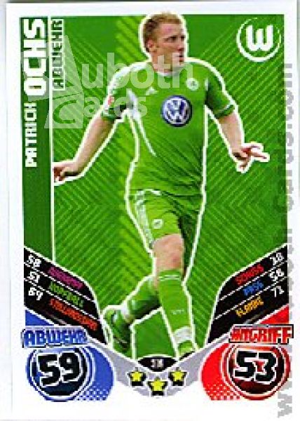 Soccer 2011/12 Topps Match Attax - No 309 - Patrick Ochs