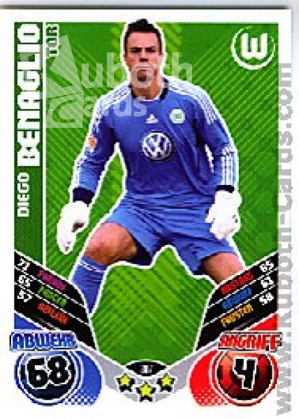 Fussball 2011 / 12 Topps Match Attax - No 307 - Diego Benaglio