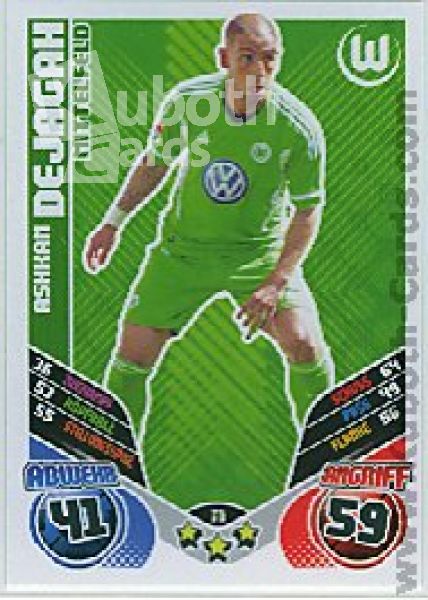 Soccer 2011/12 Topps Match Attax - No 315 - Ashkan Dejagah