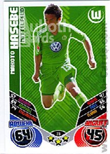 Soccer 2011/12 Topps Match Attax - No 316 - Makoto Hasebe