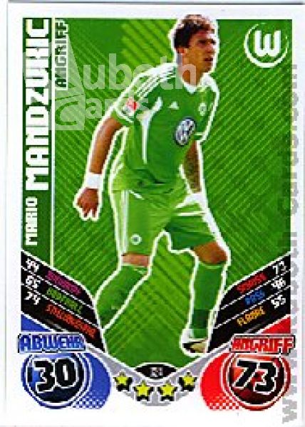 Soccer 2011/12 Topps Match Attax - No 324 - Marko Mandzukic