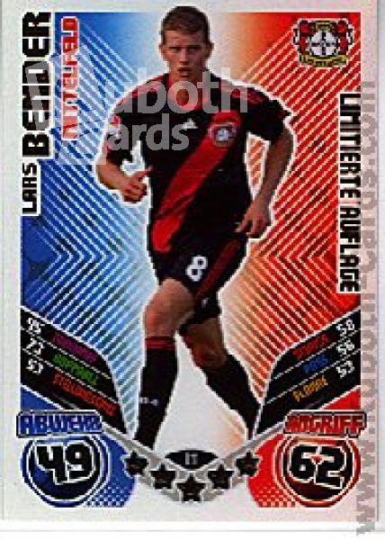 Fussball 2011 / 12 Topps Match Attax - No L11 - Lars Bender