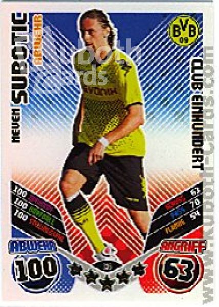 Soccer 2011/12 Topps Match Attax - No 336 - Neven Subotic