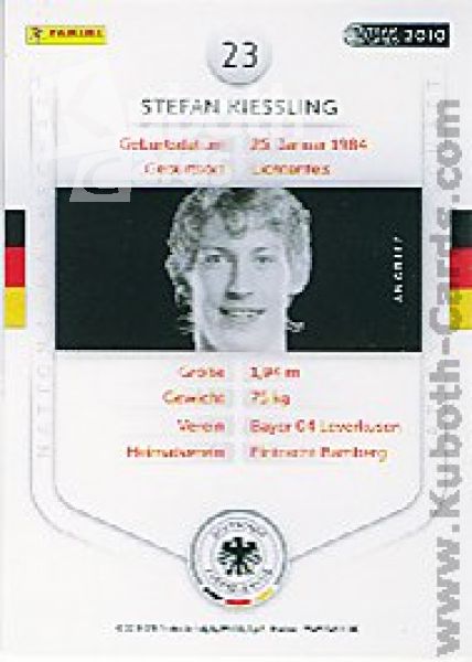 Soccer 2010/11 Panini DFB - No 23 - Stefan Kiessling