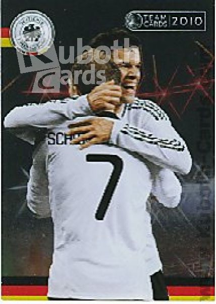 Soccer 2010/11 Panini DFB - No 65 - Schweinsteiger / Ballack