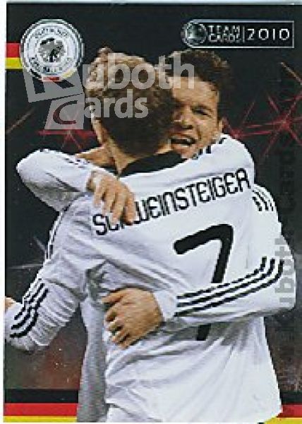 Soccer 2010/11 Panini DFB - No 67 - Schweinsteiger / Ballack