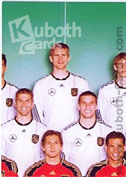 Football 2010/11 Panini DFB - No 54 - Team