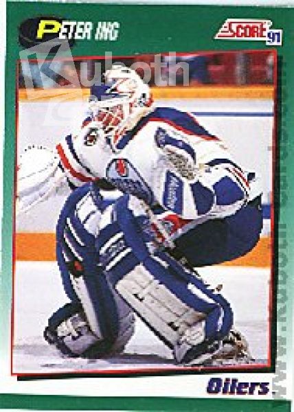 NHL 1991-92 Score Rookie & Traded - No 62T - Peter Ing