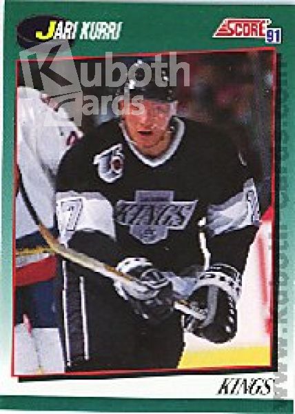 NHL 1991-92 Score Rookie &amp; Traded - No 50T - Jari Kurri