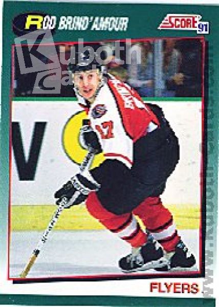 NHL 1991-92 Score Rookie &amp; Traded - No 68T - Rod Brind'Amour