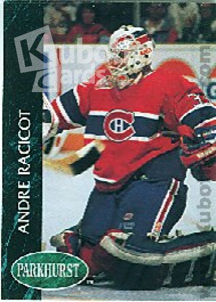 NHL 1992 / 93 Parkhurst - No 321 - Andre Racicot