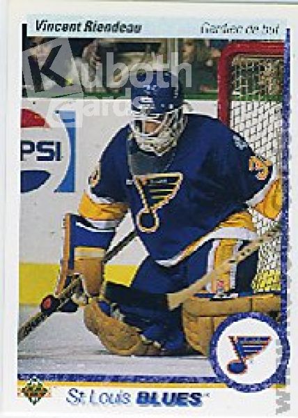 NHL 1990-91 Upper Deck French - No 152 - Vincent Riendeau