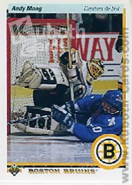 NHL 1990-91 Upper Deck French - No 232 - Andy Moog