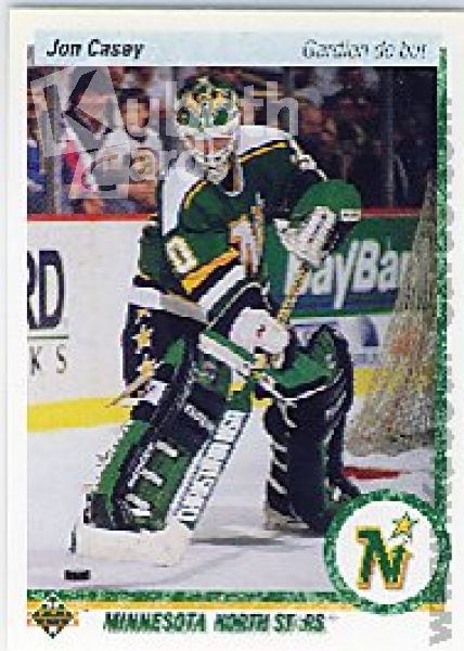 NHL 1990-91 Upper Deck French - No 385 - Jon Casey