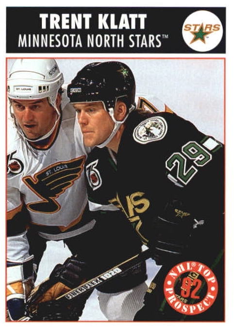 NHL 1992 / 93 Score - No 482 - Trent Klatt