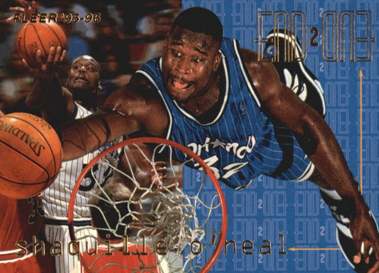 NBA 1995-96 Fleer European - No 483 - Shaquille O'Neal