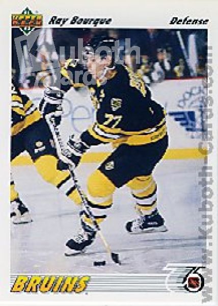 NHL 1991-92 Upper Deck - No 255 - Ray Bourque