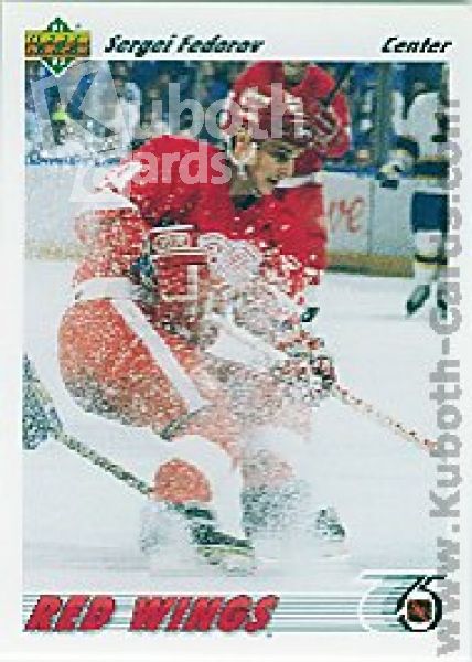 NHL 1991-92 Upper Deck - No 144 - Sergei Fedorov