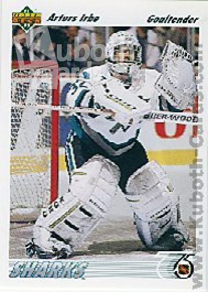 NHL 1991-92 Upper Deck - No 532 - Arturs Irbe